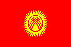 Kyrgyzstan Flag