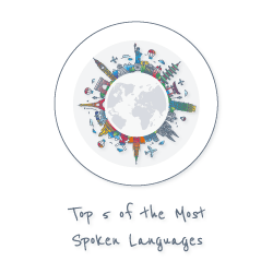 MDI Download - Button - Top 5 of the Most Spoken Languages