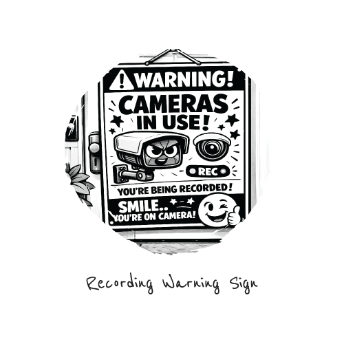 Gayther Smart Home - Record Sign