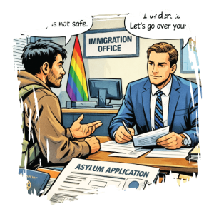 Gayther Refugee Crisis - Asylum (Abroad)